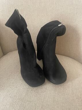 Circus by Sam Edelman "Francis" Black High Heel Ankle Boots, S83